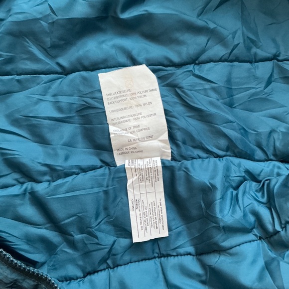 Oshkosh vintage 24m Teal Floral Baby Snowsuit - Picture 5 of 6